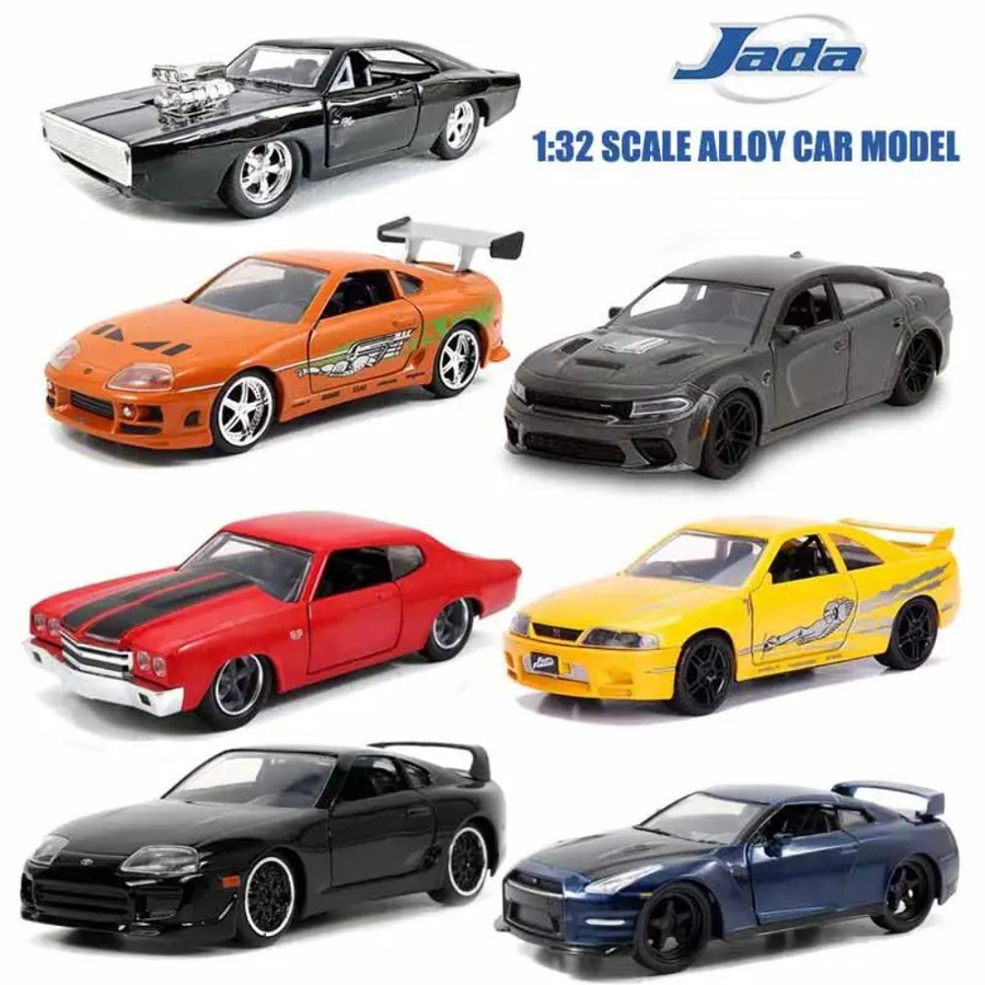 Jada Fast&Furious Legierungsauto 1:32 Mitsubishi Lancer Bunt / Mehrfarbig - Bild 2