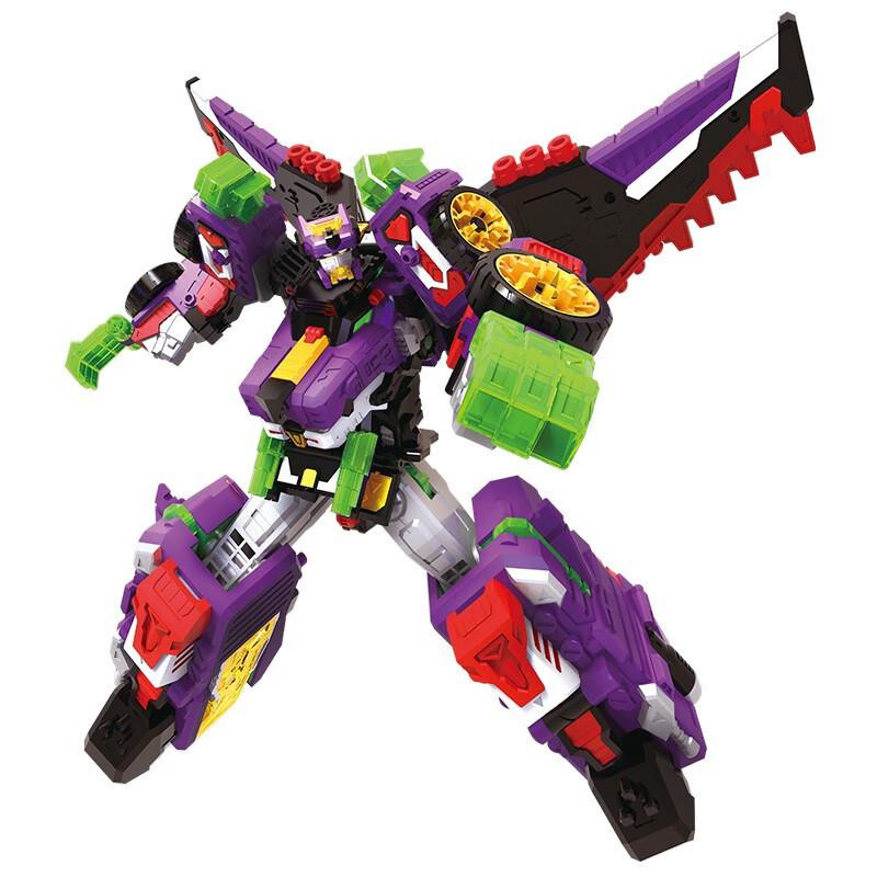 SYANDZ Mini Force V Rangers Transformations Roboter zu Auto, Actionfiguren, Dinosaurier, ab 3 Jahren - Bild 2