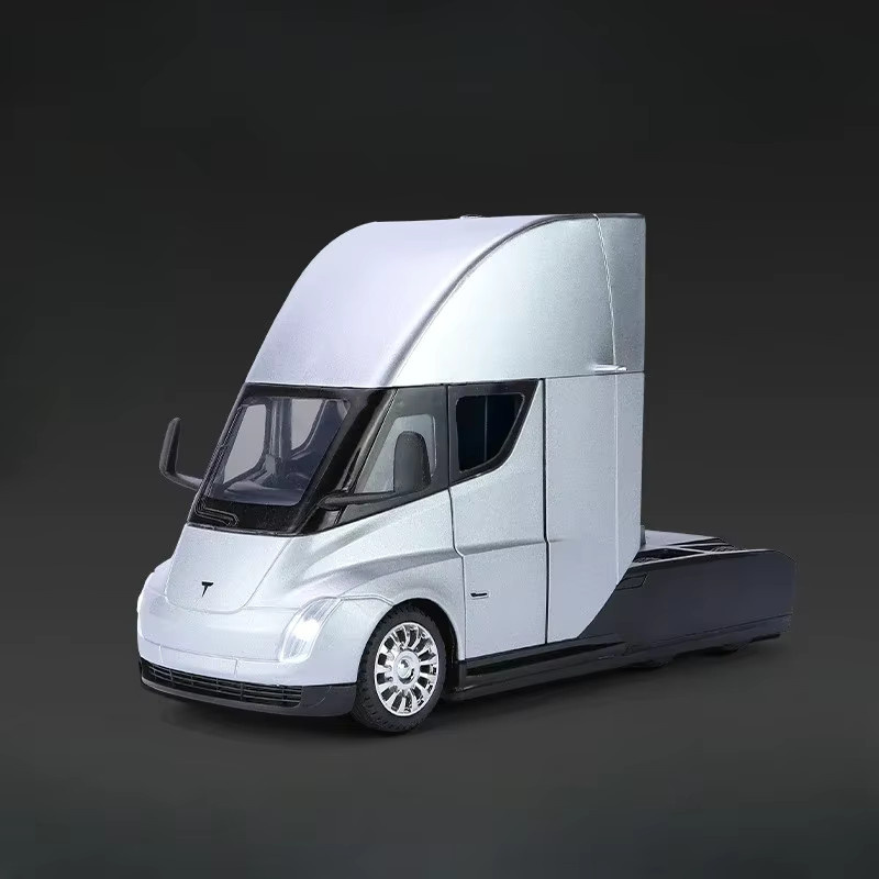 KaKBeir Sattelschlepper-LKW Modellauto, 1:24, Metall, Rückziehfunktion - Bild 2