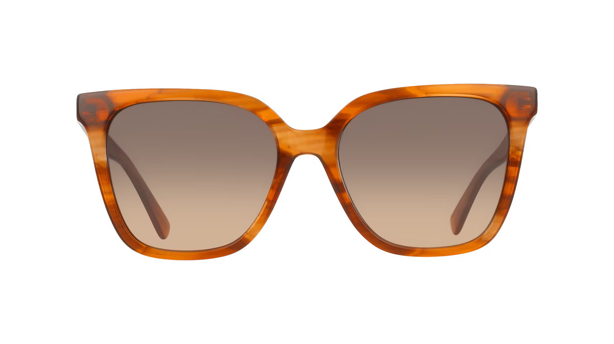 Longchamp LO772SN Sonnenbrille Butterfly, Vollrand, Acetat, braun, Damen - Bild 1