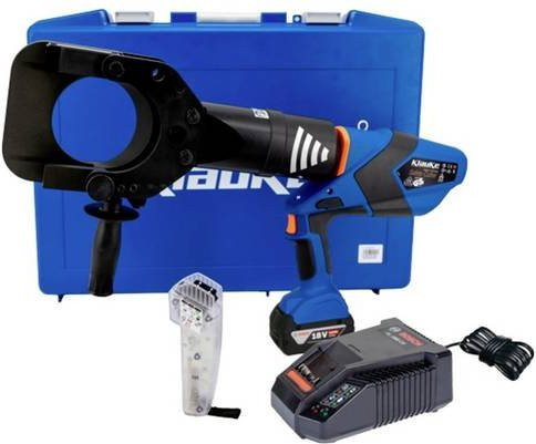 Klauke SC105B Kabelschere für Alu- und Kupferkabel, ein- und mehrdrähtig, Blau, 10,5 cm - Bild 1
