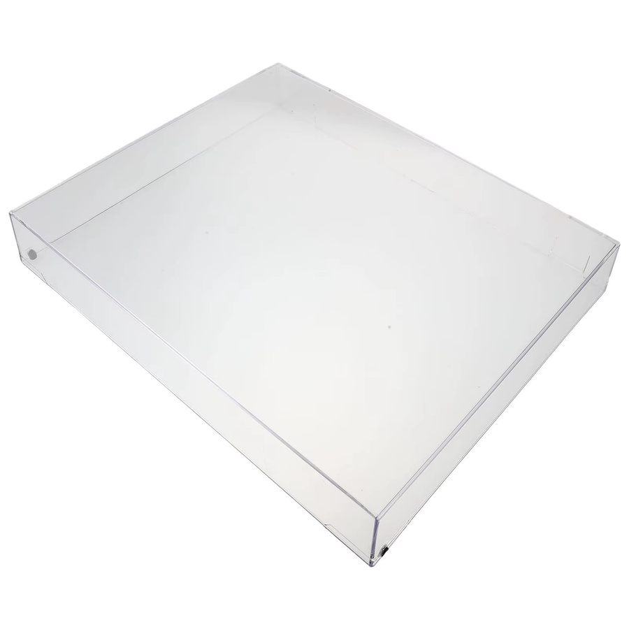 Foxnovo Staubschutzhülle aus Acryl für Plattenspieler, transparent - Bild 1