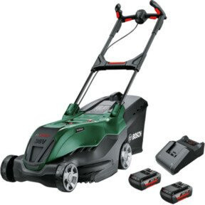 Bosch Akku-Rasenmäher AdvancedRotak 36V-40-650 mit 2 x 36V 2,0Ah Akkus und Ladegerät, grün/schwarz - Bild 2