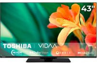 Toshiba 43UV3463DA Smart TV LED Fernseher 43 Zoll 4K UHD HDR Dolby Vision in Schwarz - Bild 1