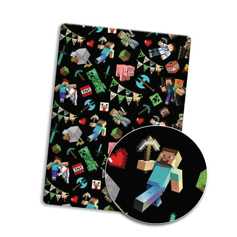 Bandai Minecraft Patchwork-Gewebe, Bunt / Mehrfarbig - Bild 2