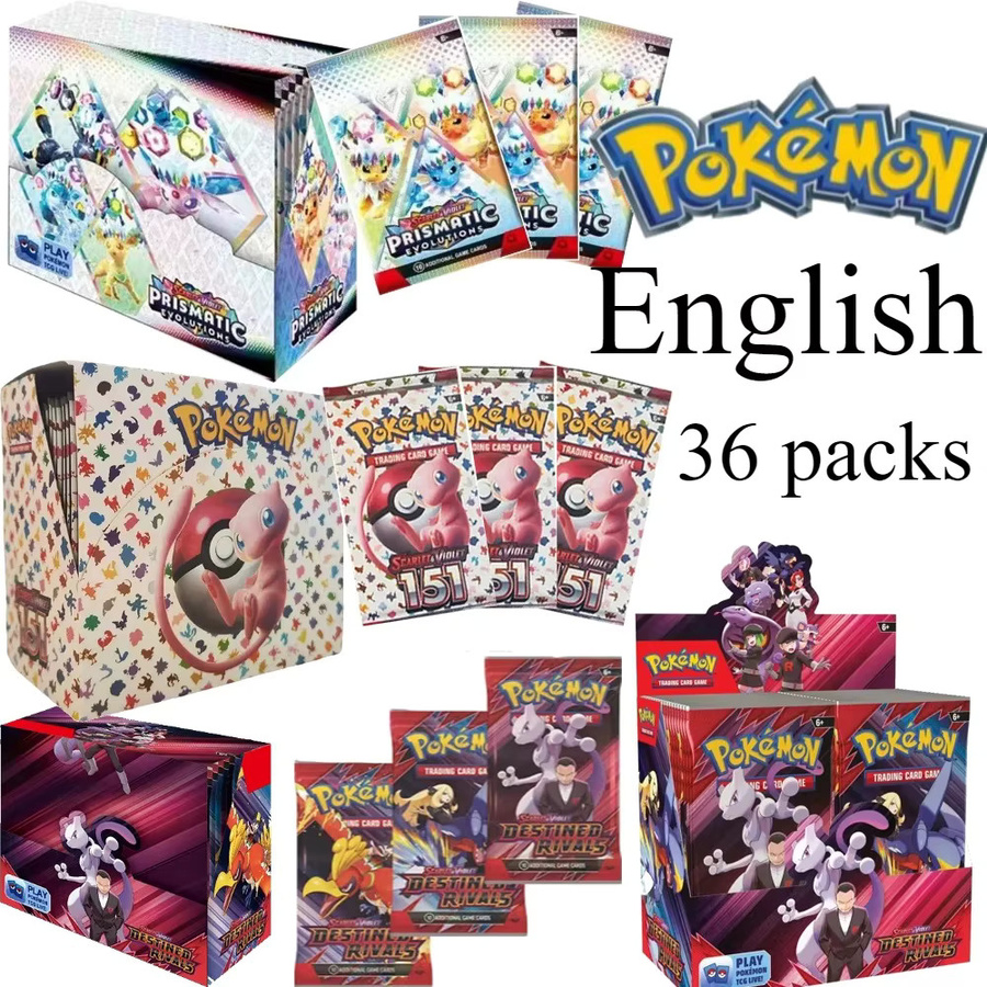 TAKARA TOMY Pokémon Star Crown 151 Prism English Booster, Nachfüllpack, ab 6 Jahren - Bild 2