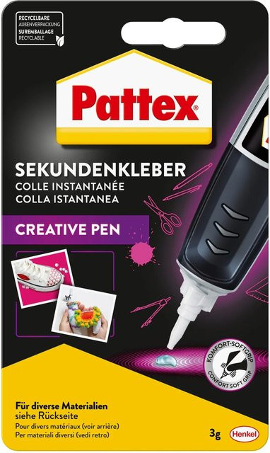 Pattex Creative Pen Sekundenkleber transparent 3 g - Bild 2