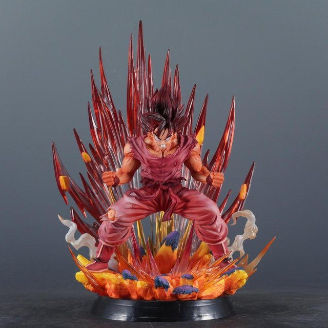 Yiran toy 1 Dragon Ball Kaiouken Goku Actionfigur PVC Statue 38cm - Bild 1