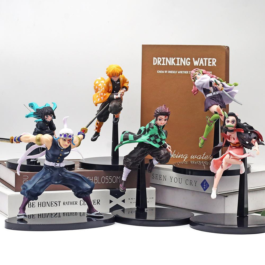 Fashnics Demon Slayer Kimetsu no Yaiba Anime Figur PVC Modell Puppen - Bild 3