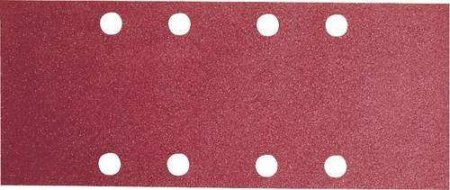 Bosch Schleifblatt gelocht Körnung 240 für Exzenterschleifer, 10 Stück, B: 9,3 cm x H: 23 cm, Rot - Bild 1