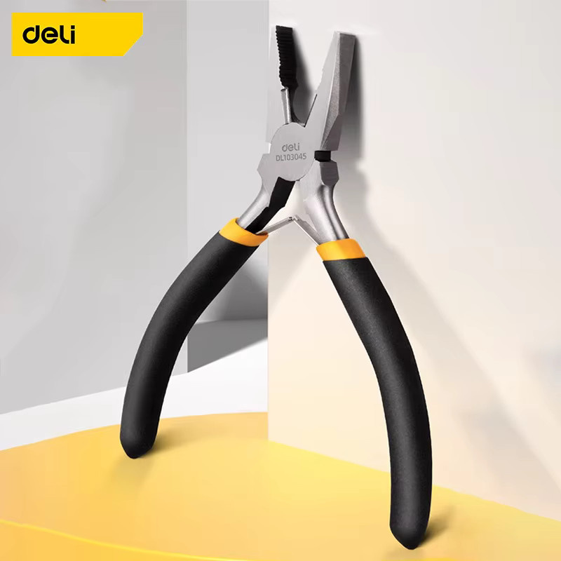 Deli Mini-Schrägmund-Zange 4,5 Zoll handgefertigt für DIY-Schmuck und Heim-Hardware - Bild 2