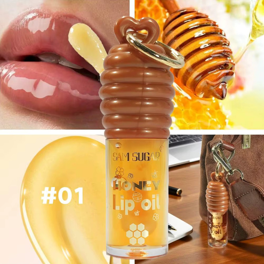 eelhoe Honey Essence Lip Oil, 6 ml, transparent, glänzend - Bild 5