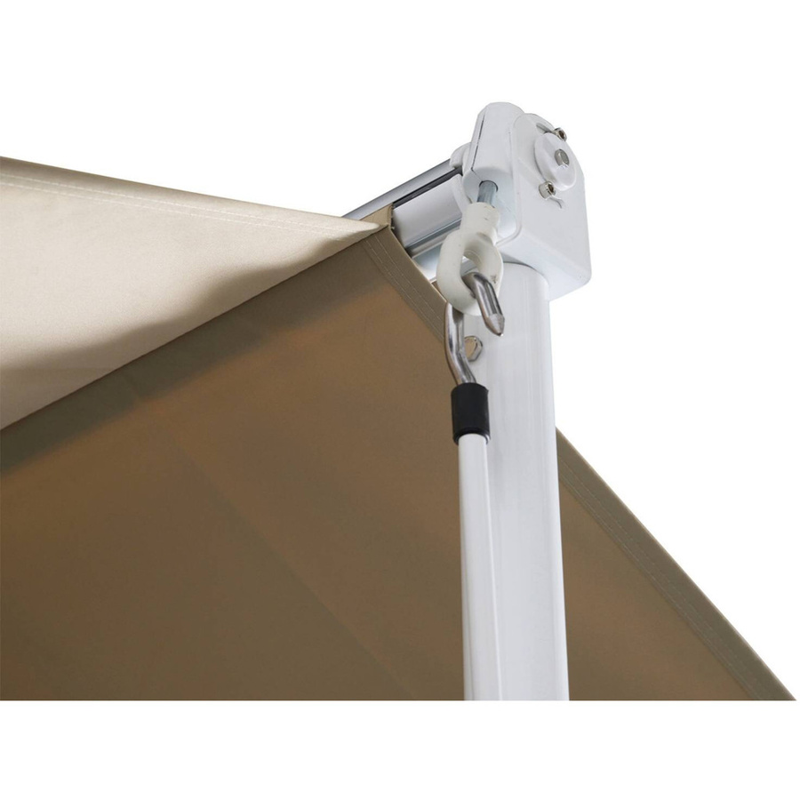 Outsunny Standmarkise beige aus Polyester-Mischgewebe und Stahl, B/H/L: 294 x 250 x 295 cm - Bild 3