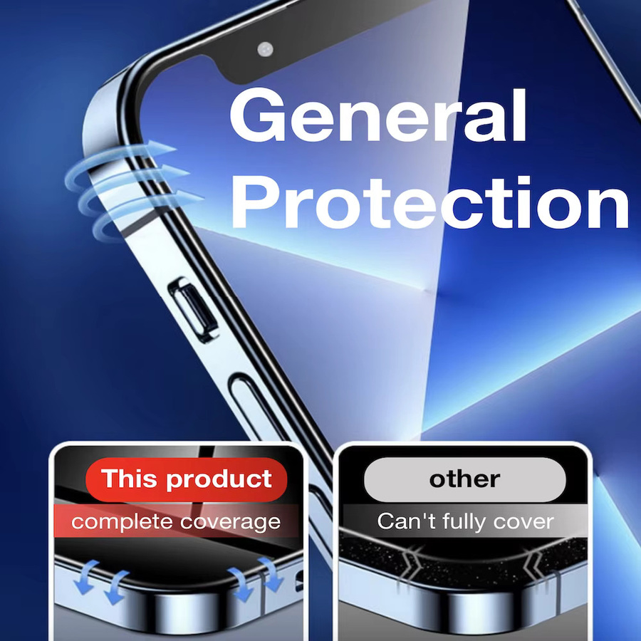 Displayschutzfolie aus gehärtetem Glas für OPPO Reno 8 7 6 5 4 3 2 Pro Plus 5G Lite K Face SE, transparent, inklusive Staubentfernungsset - Bild 3