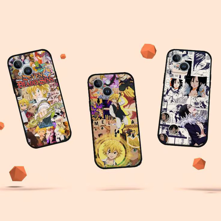 Seven Deadly Sins Handyhülle für Apple iPhone 15 Pro Max 14 Pro 13 12 11 16 Plus SE XR XS X Multicolor - Bild 6