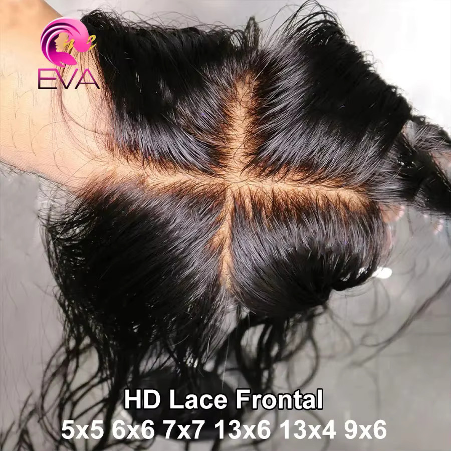 Eva Hair HD-Spitzenverschlüsse, brasilianisches Echthaar, Körperwelle - Bild 3