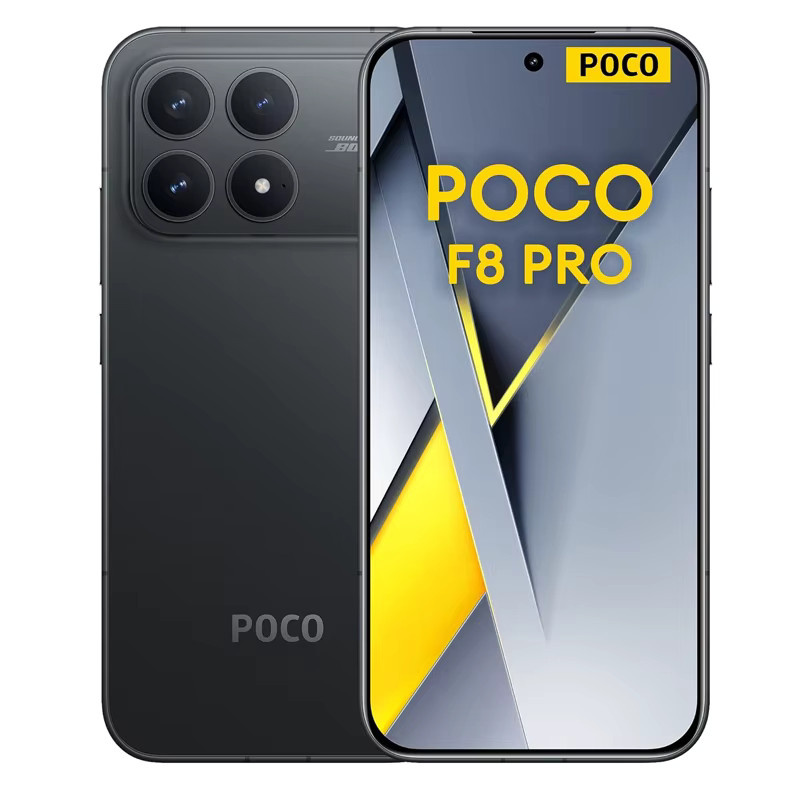 Xiaomi POCO F8 Pro 5G Globale Version Smartphone mit Snapdragon 8 Elite, 6,59 Zoll 120Hz HyperRGB AMOLED-Display, 6210mAh Akku und NFC - Bild 1