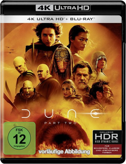 Dune: Part Two, 4K UHD Blu-ray - Bild 1