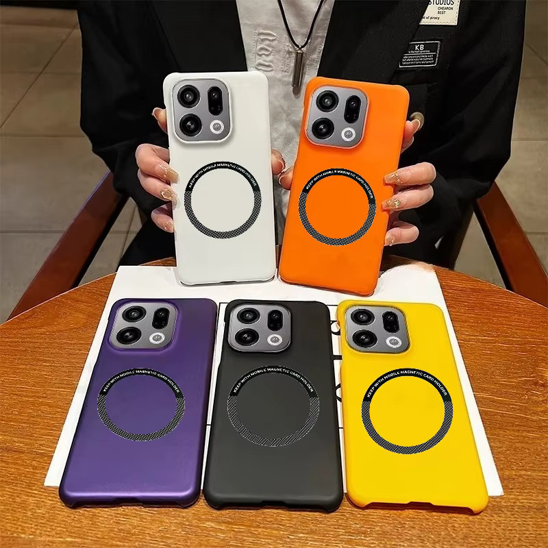 Ultra Slim Magnetische Stoßfeste PC-Hartschale für OPPO Find X9 Pro, X8 Pro, X7 und X6 Ultra in Weiß - Bild 2
