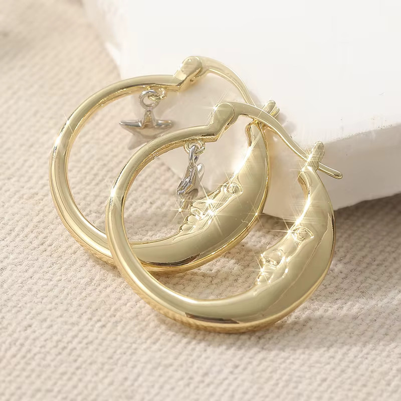 YoYo Ohrringe, Gold, Damen - Bild 2