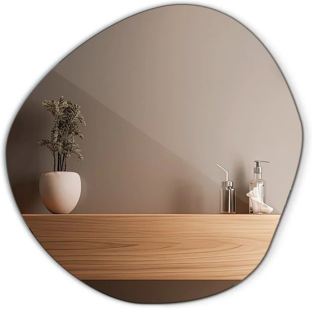 Tulup Wandspiegel Modernes Asymmetrisches Design in Organischer Form B: 47,9 cm, H: 48,3 cm - Bild 1