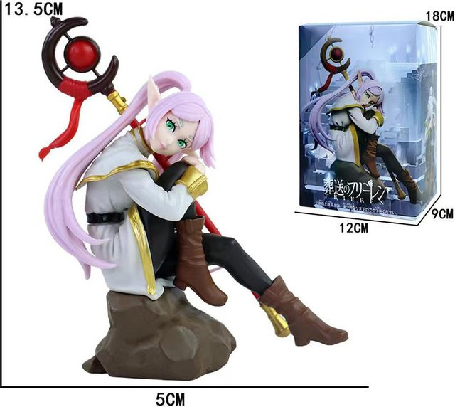 Frieren: Beyond Journey's End, Farn Actionfigur, Sitzende Figur, ab 14 Jahren - Bild 1