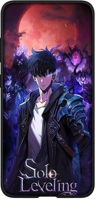 MINISO Handyhülle im Solo Leveling Anime Design für Samsung Galaxy, iPhone, Xiaomi Redmi und OPPO in Multicolour - Bild 1