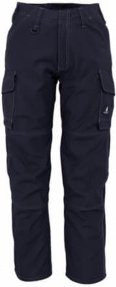 Mascot New Haven Servicehose mit Reflexstreifen in Schwarz-Blau, Größe 90C49 - Bild 1