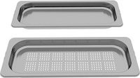 Neff Dampfgareinsatz Colander aus Edelstahl in Silber, rechteckig - Bild 1