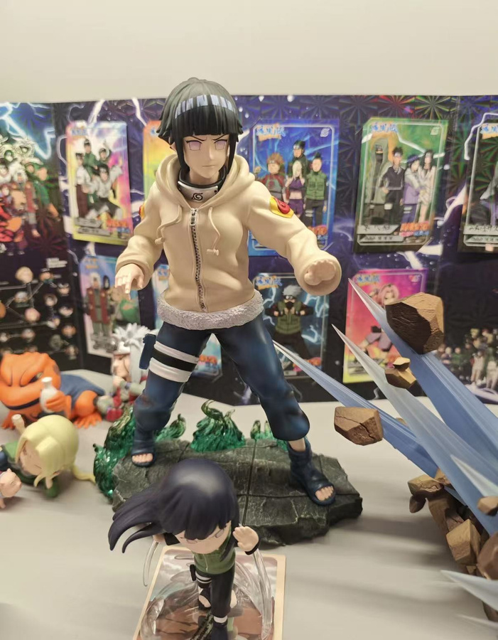 Yiran toy 1 Naruto Hinata Uchiha Anime Figur PVC Bunt / Mehrfarbig - Bild 2