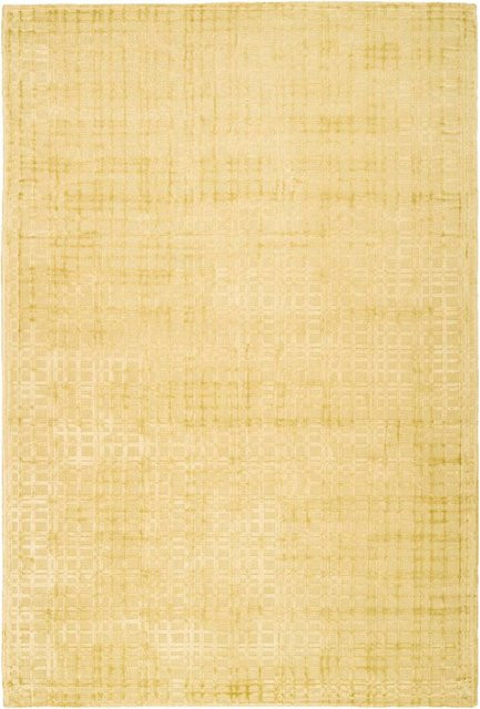 Padiro Kurzflorteppich Karma 125 Gold, handgewebter Teppich mit 3D-Design, B/H/L: 200 x 0,8 x 290 cm - Bild 1