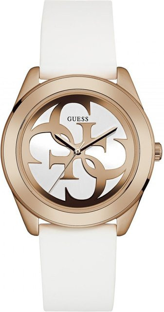 Guess Damenuhr, Quarz, Edelstahl, Silber, Roségold, 39 mm - Bild 1
