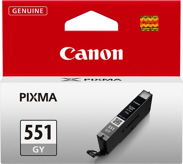 Original Canon Tintenpatrone CLI-551GY für Inkjet-Drucker, grau - Bild 2