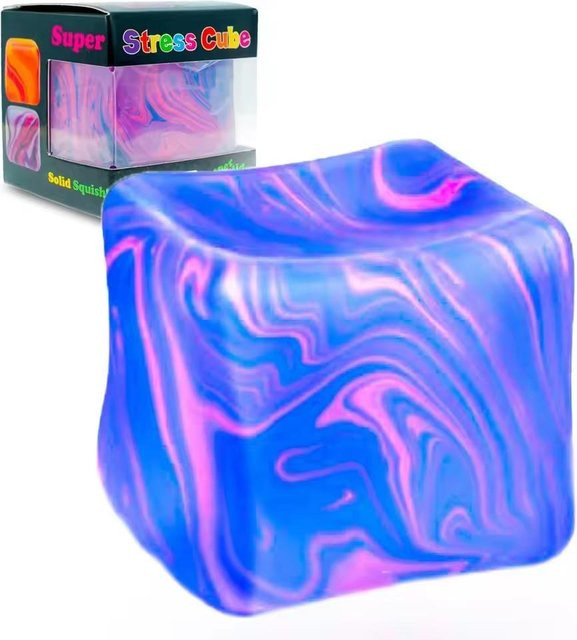 Needoh Würfel, Anti-Stress-Sensorik-Spielzeug, Gel-Füllung, 5,5 cm - Bild 1