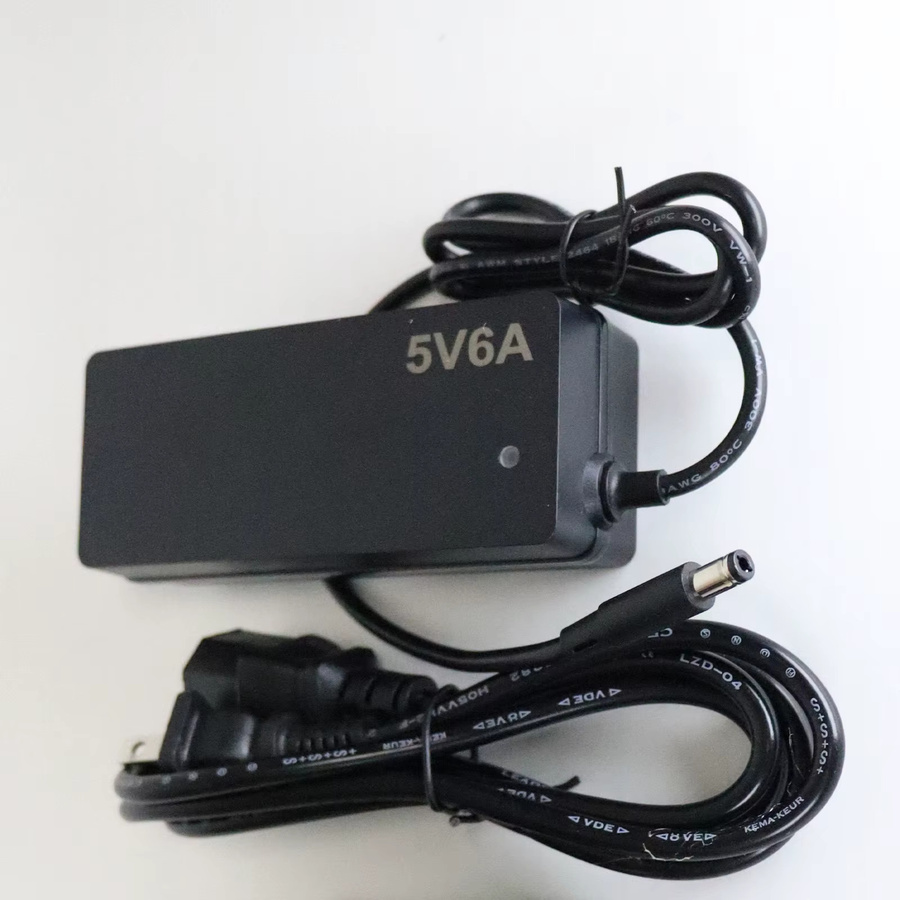 Lucky Miner Netzteil und Stecker für Bitaxe Gamma 601/602 SHA256 ASIC Bitcoin Miner, Schwarz, 5V 6A/5V 8A - Bild 2