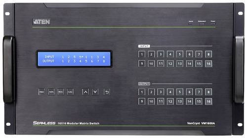 ATEN VM1600A Multi AV-Switch in Schwarz - Bild 1