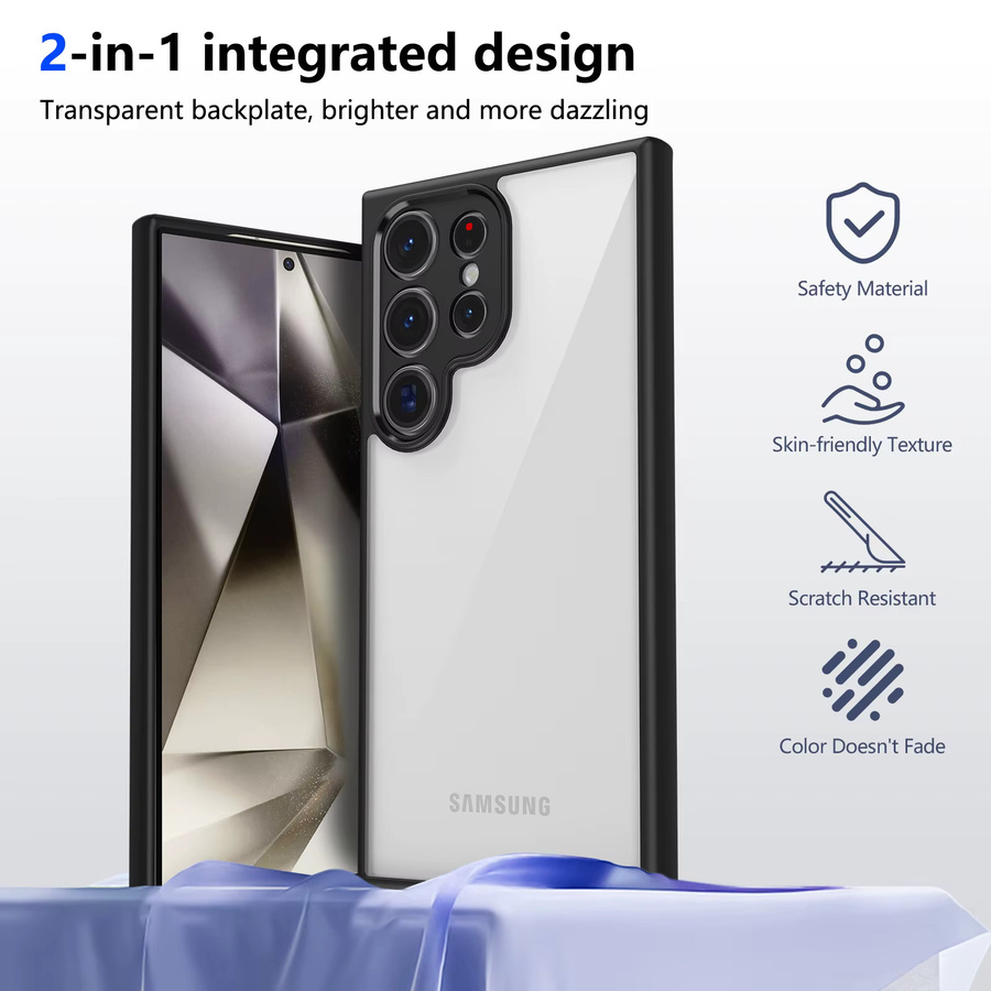 Transparentes TPU Anti Drop Schutzcase für Samsung Galaxy S25 S24 S23 S22 Ultra und weitere Modelle - Bild 5