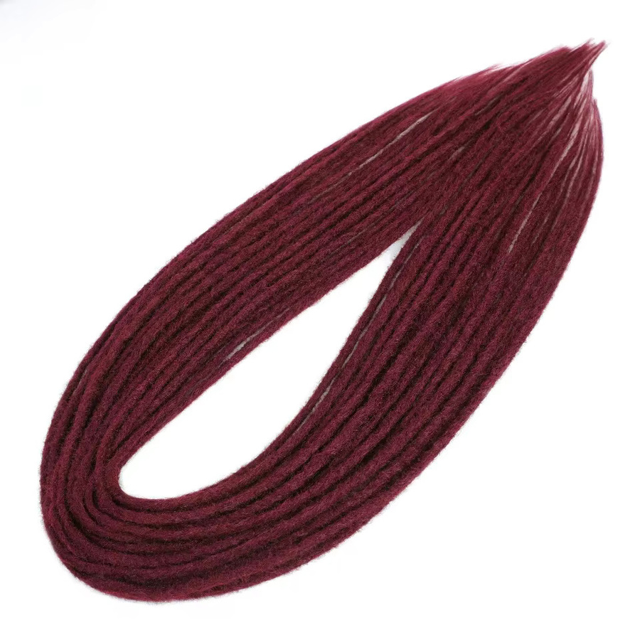 Felek Dreadlocks-Haarverlängerungen, 61 cm, synthetisch, Unisex - Bild 3