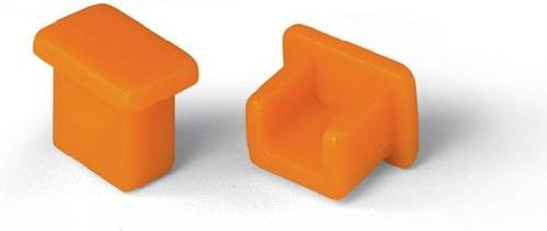 WAGO Brückerpositionskennzeichnung 246-108 in Orange, 200 Stück - Bild 1