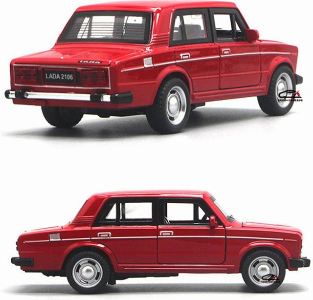Linyi toy car Lada Niva, Automodell, 1:32, Metall, mit Licht und Sound, ab 14 Jahren - Bild 1