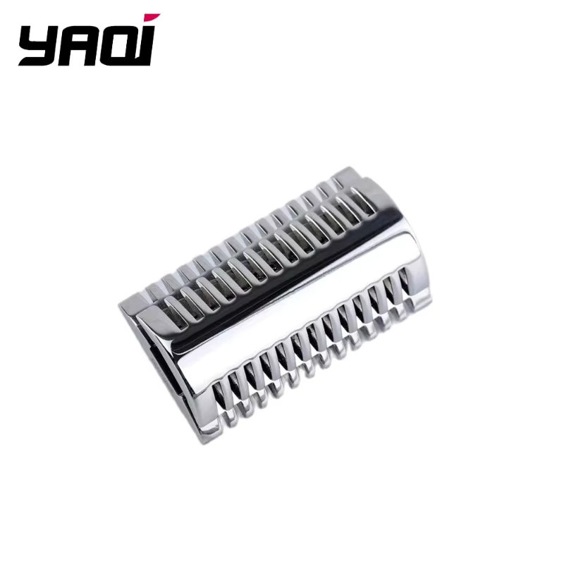 Yaqi Mellon Sicherheitsrasierer-Kopf, 316 Edelstahl, poliert, Unisex - Bild 2