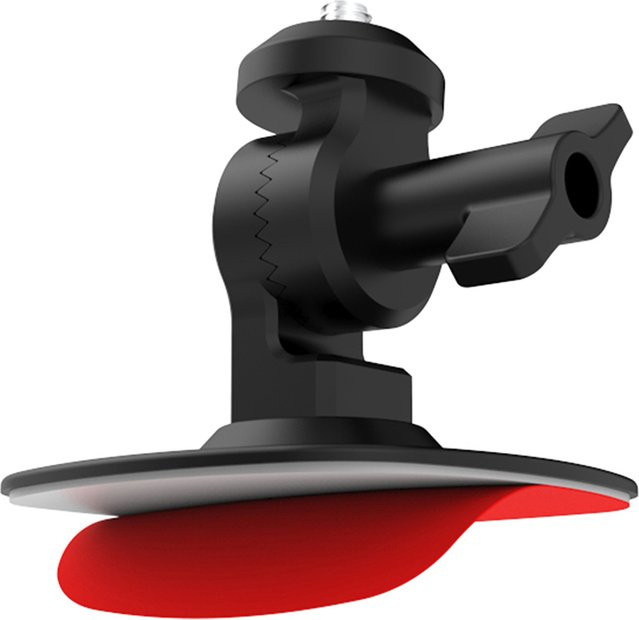 Flexible Action-Kamera Halterung mit gebogenen und flachen Basen für GoPro, Insta360 Ace Pro 2 und OSMO Action in Schwarz - Bild 1