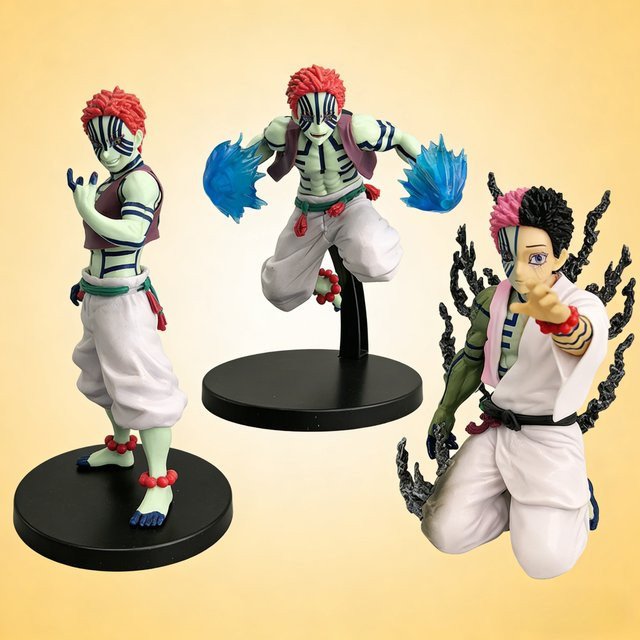 Bandai Demon Slayer Akaza Hakuji, Actionfigur, 14cm, Kunststoff - Bild 1