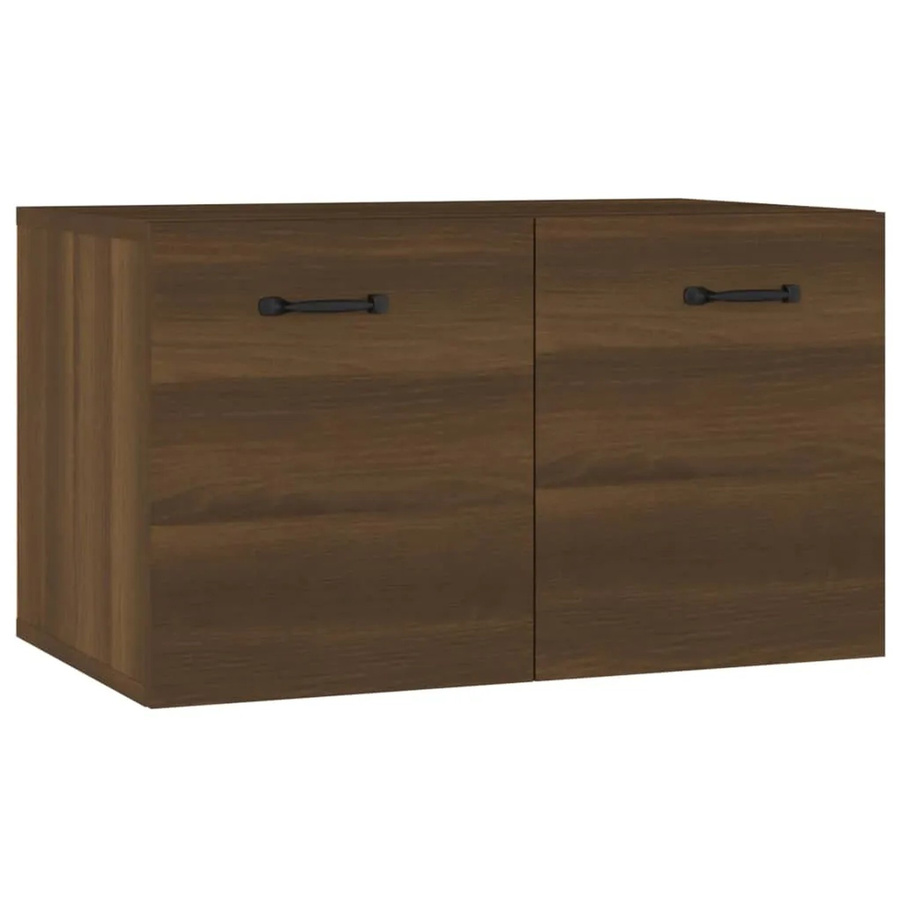 vidaXL Wandschrank in Braun Eichen-Optik, B/T/H: 60 x 36,5 x 35 cm - Bild 2