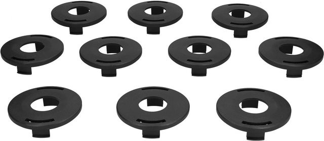 10 Stück Trimmerkopf-Oberabdeckungen von Kkmoon in Schwarz als Rasenmäher-Zubehör für FS 25-2, FS 55, FS 80, FS 83, FS 85, FS 90, FS 110, FS 120 und FS 130 - Bild 1