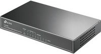 TP-Link TL-SF1008P V5 Netzwerk-Switch mit 8 Ports, 100 Mbit/s und PoE-Funktion, Schwarz - Bild 1