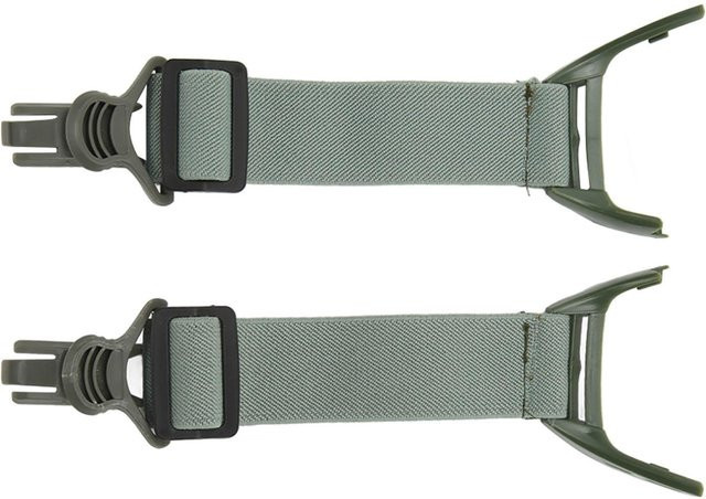 Fishine Jagdbrillenband, Elastikband, Dehnbar, Grün, Grau, 2 Stück - Bild 1