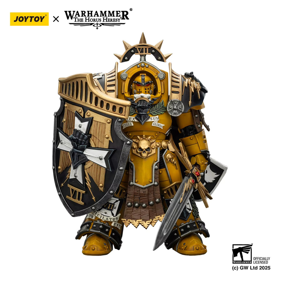JOYTOY Warhammer 40k Imperial Fists Legion Praetor Actionfigur, 1/18 - Bild 2