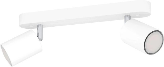 Eglo LED-Spot Adfira-Z 2er Set Weiß mit Tunable White und RGB, dimmbar mit Fernbedienung und Bluetooth/ZigBee-Steuerung - Bild 1