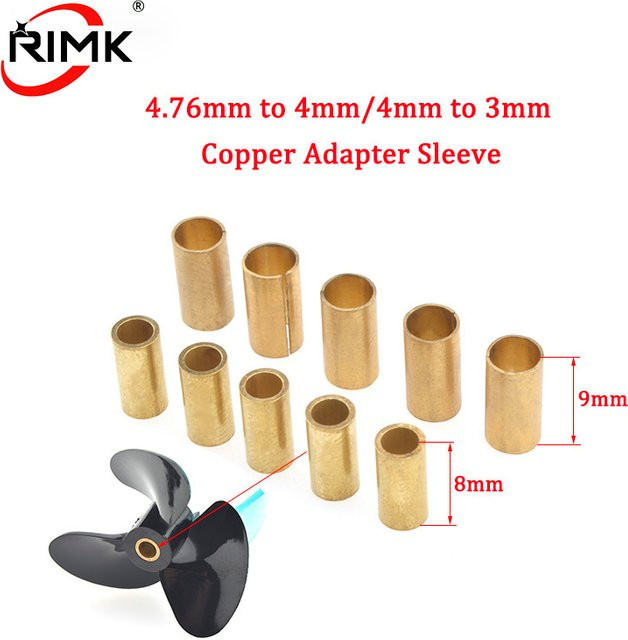 RIMK Rc Boot Kupfer Konvertierungshülse, 5-teiliges Set, Metall - Bild 1